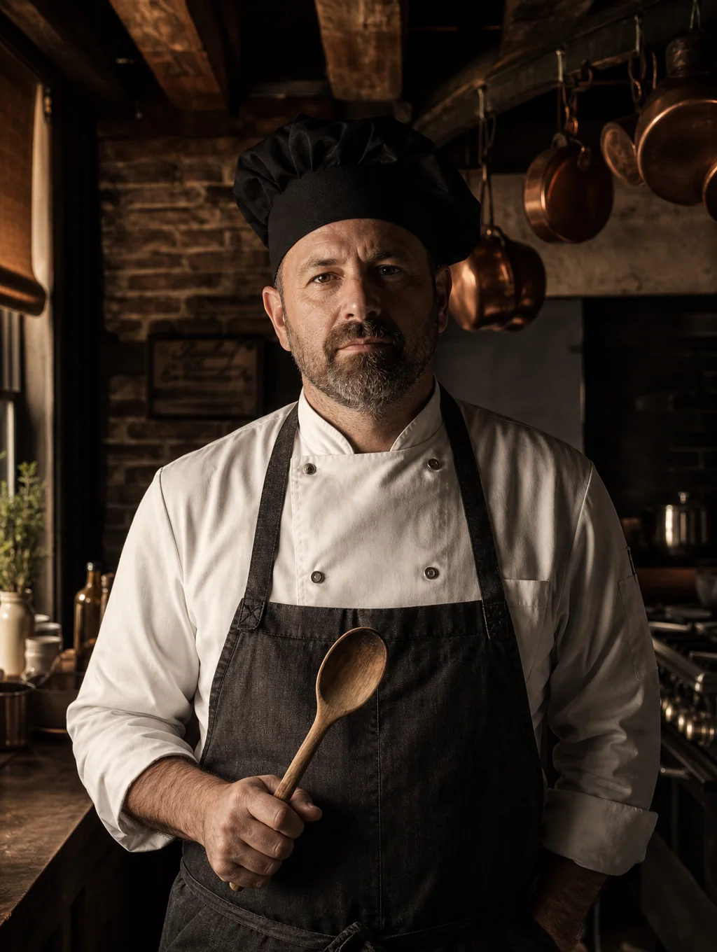 Executive Chef Marco Rossi in the kitchen
